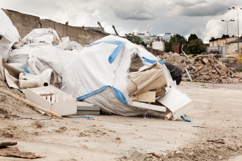 Residents participating in waste collection in Whitechapel